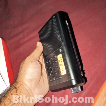 3 band digital radio with Bluetooth speaker